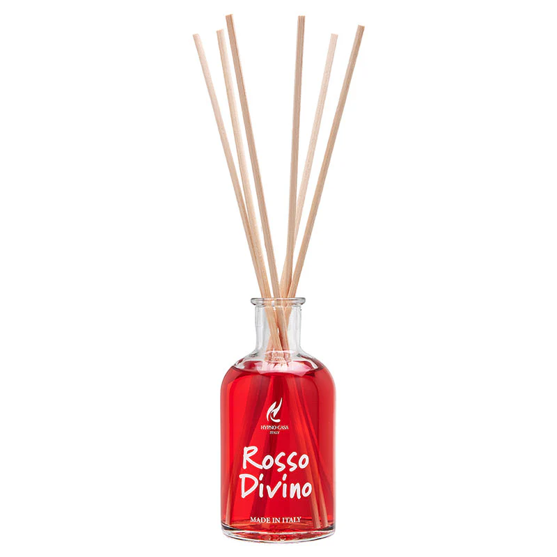 Profumatore "Rosso Divino" Diffusore a bastoncino, Hypno Casa, 100 ml