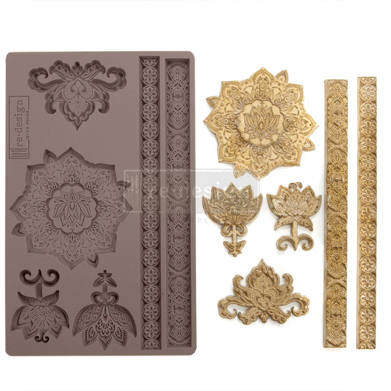 Redesign Decor Moulds “Agadir Patterns” 12,7 x 20,3 cm