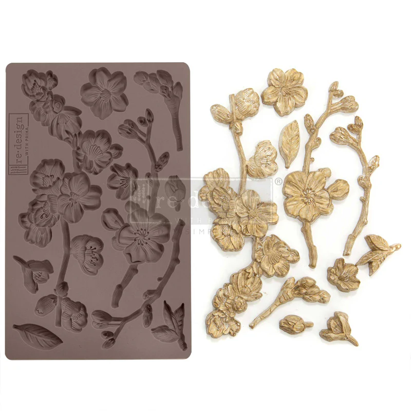 Redesign Decor Moulds “Cherry Blossoms” 12,7 x 20,3 cm