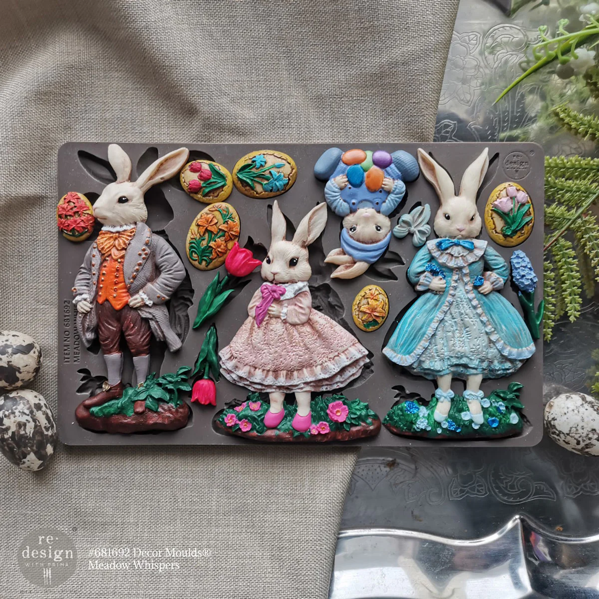 Redesign Decor Moulds "Meadow Whispers" 12,7 × 20,3 cm - Image 2