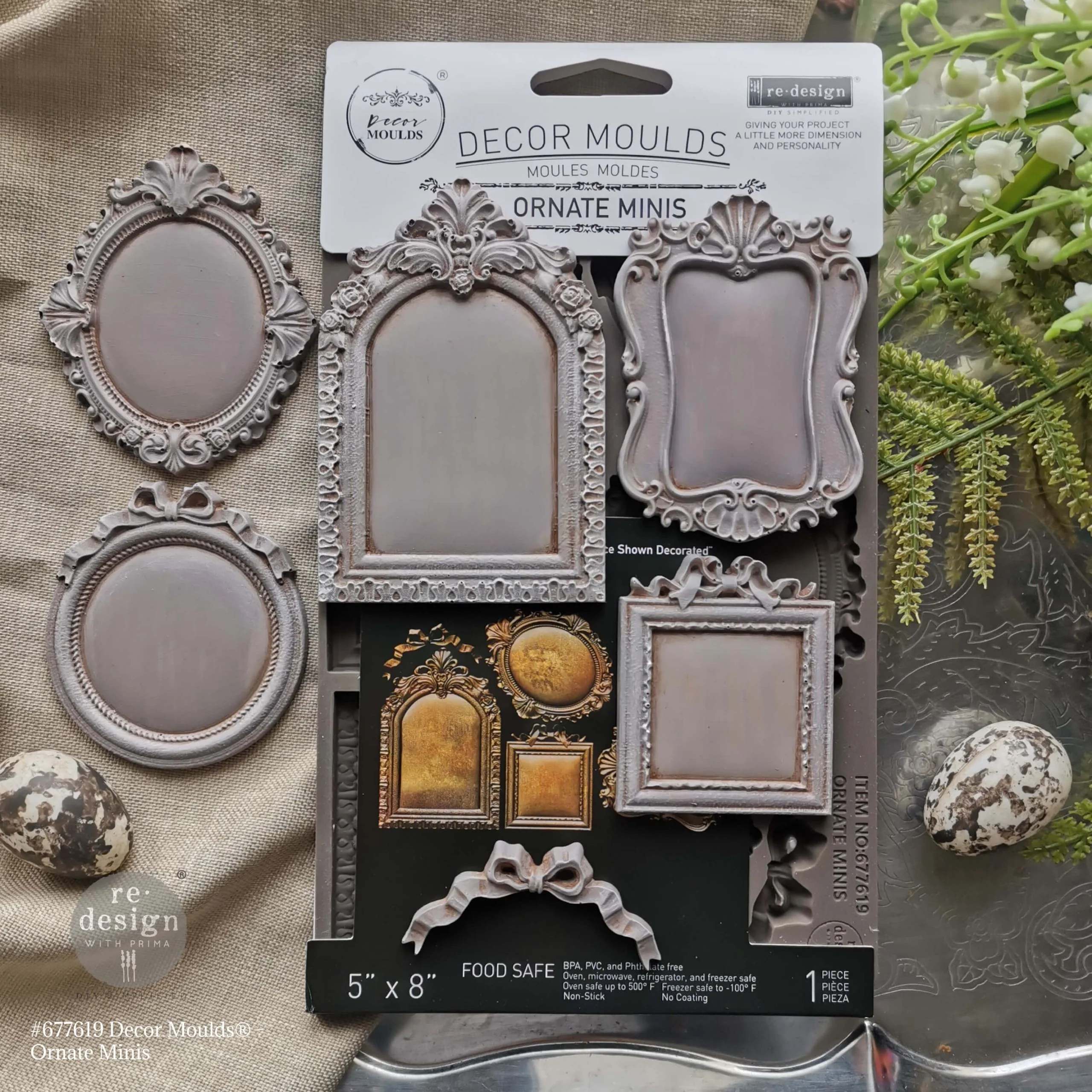 Redesign Decor Moulds "Ornate Minis" 12,7 × 20,3 cm - Image 4