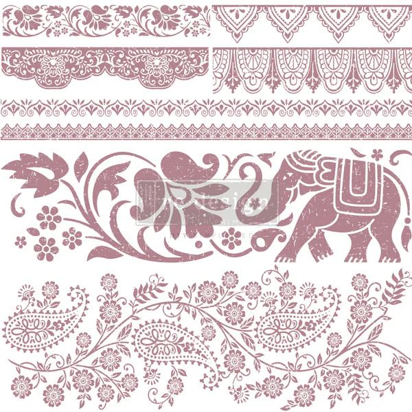 Redesign Decor Stamp " BOHEMIAN DREAMER " 30,5 x 30,5 cm