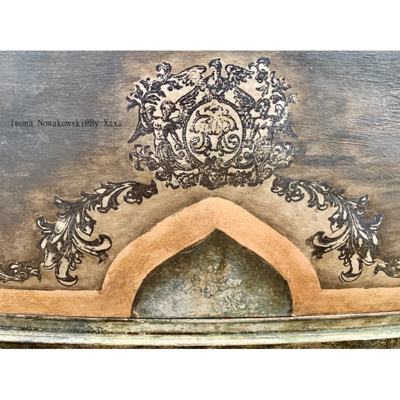 Redesign Decor Stamp "CHATEAU DE SAVERNE" 30,5 x 30,5 cm - Image 2