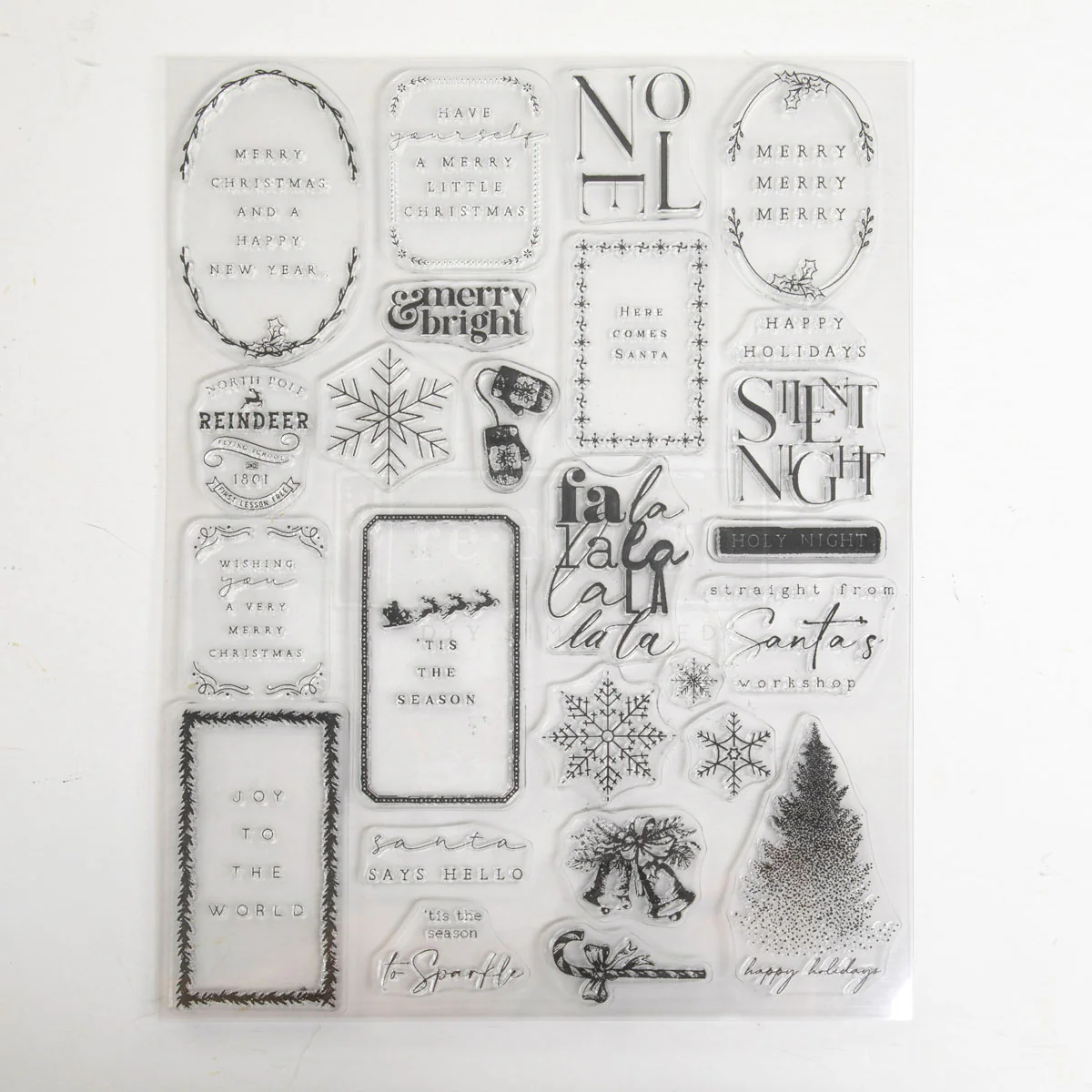 Redesign Decor Stamp "Here Comes Santa" 21,5 x 28 cm - Image 2