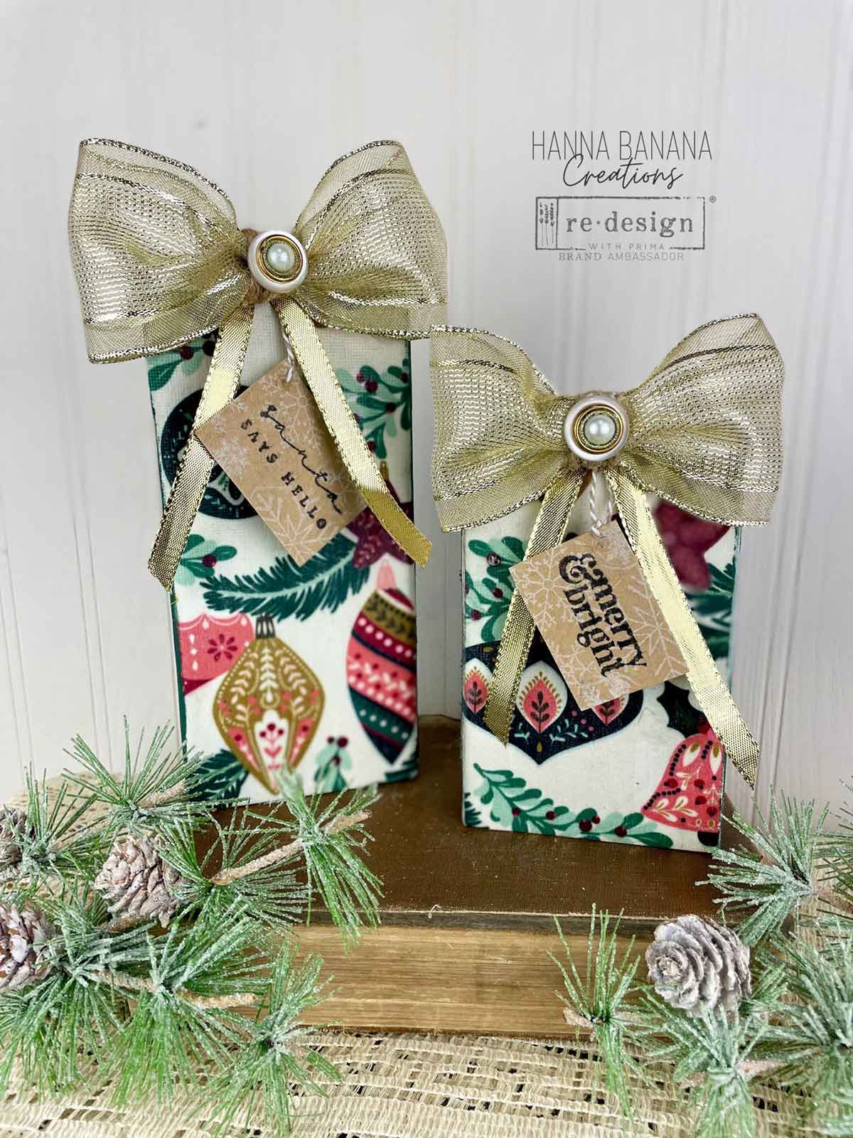 Redesign Decor Stamp "Here Comes Santa" 21,5 x 28 cm - Image 6