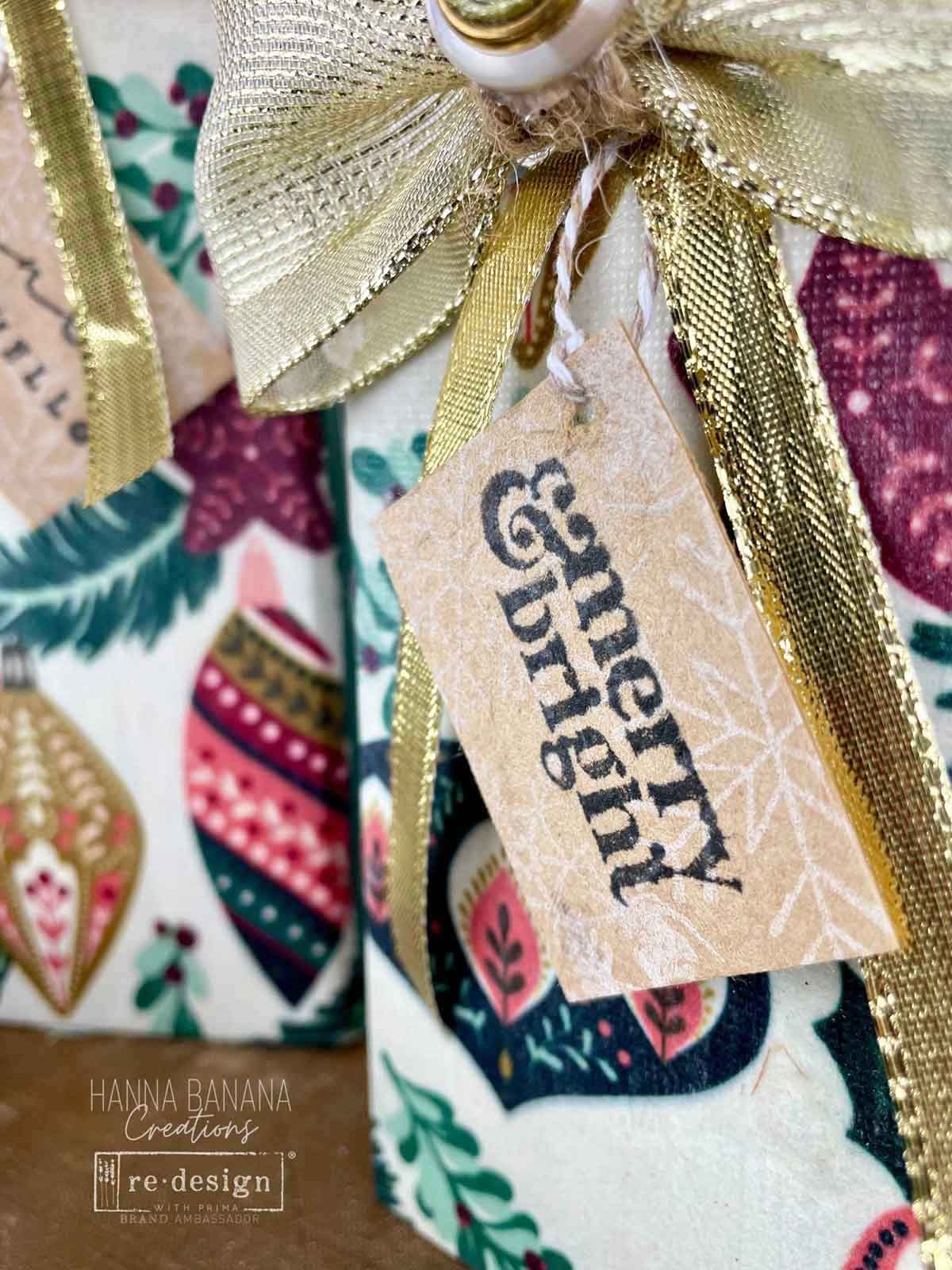 Redesign Decor Stamp "Here Comes Santa" 21,5 x 28 cm - Image 7