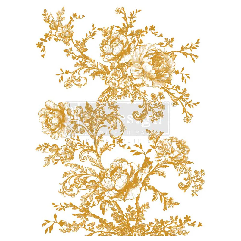 Redesign Decor Transfers® – “Églantine Elegance” 89x61cm