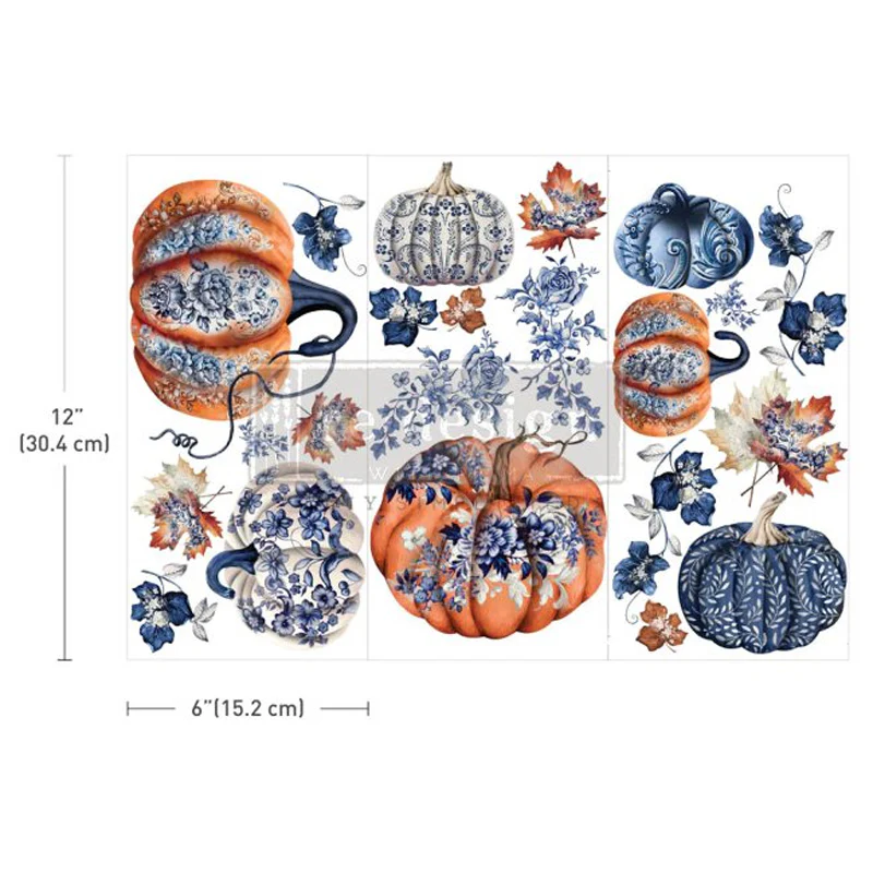 Redesign Decor Transfers “Pumpkin Patch Galore” 15 x 30,5 cm
