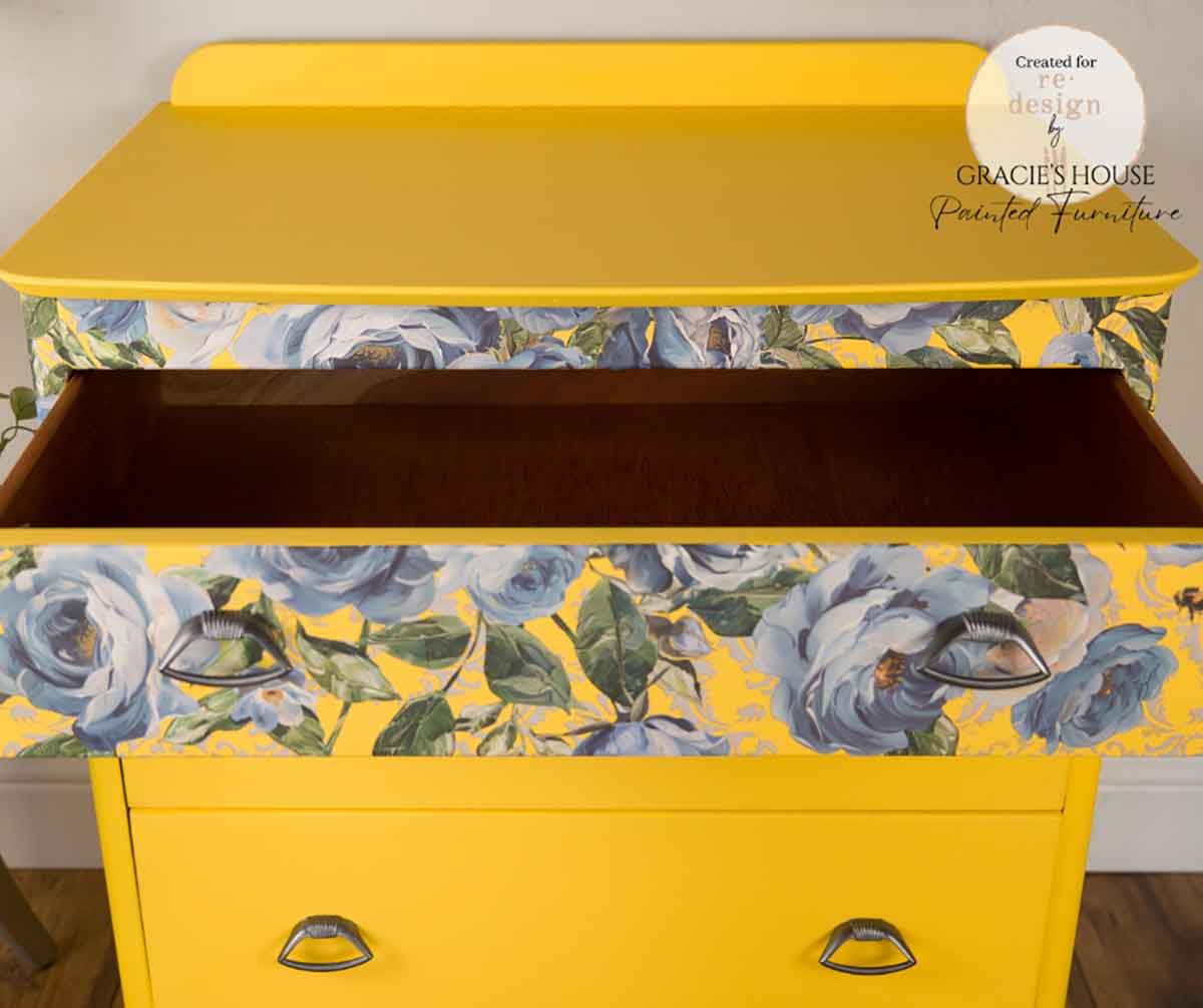 Redesign Decor Transfers – "Azure Blossom” 4 fogli 90x70 cm - Image 4
