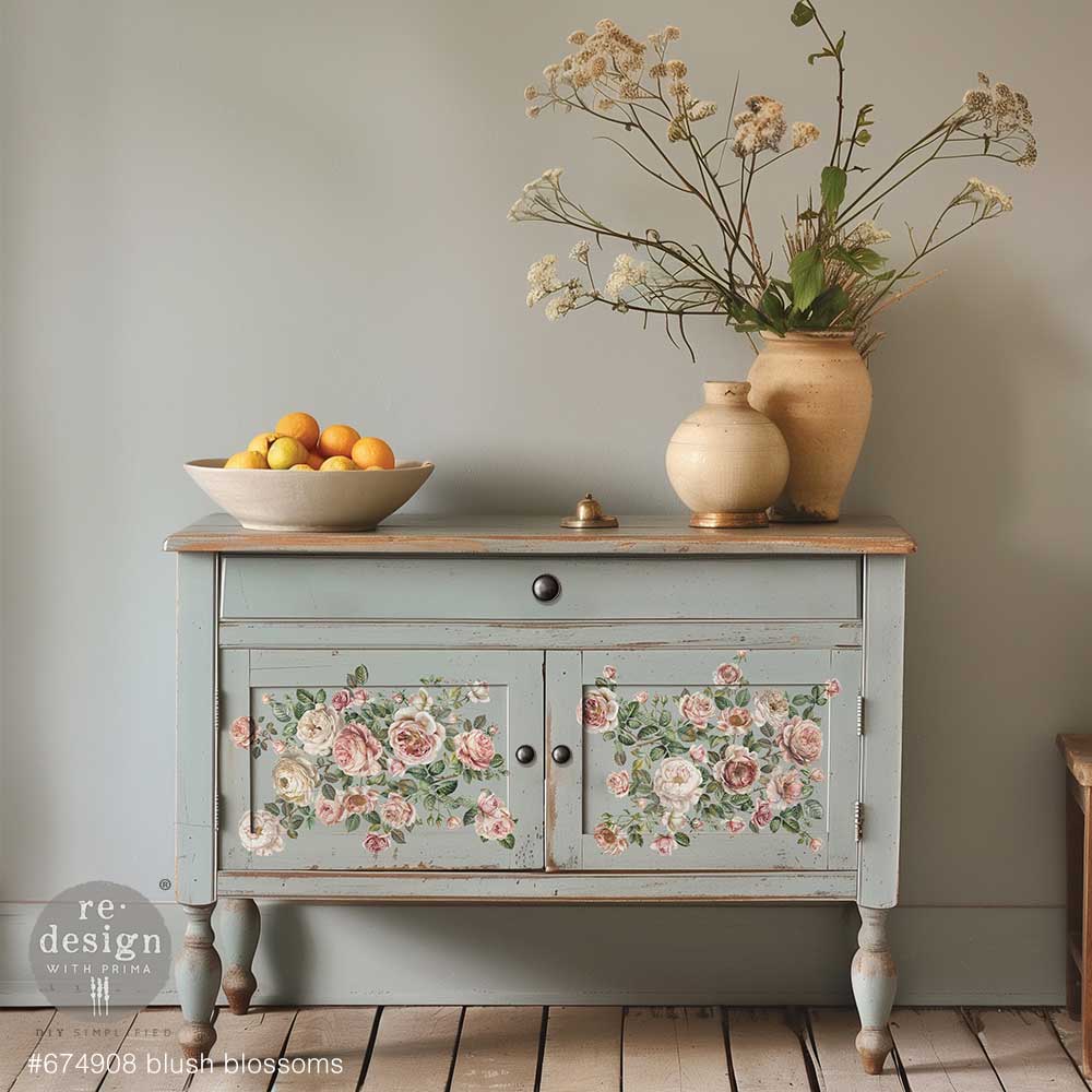 Redesign Decor Transfers – "Blush Blossoms" 21,5x28 cm 3 fogli - Image 4