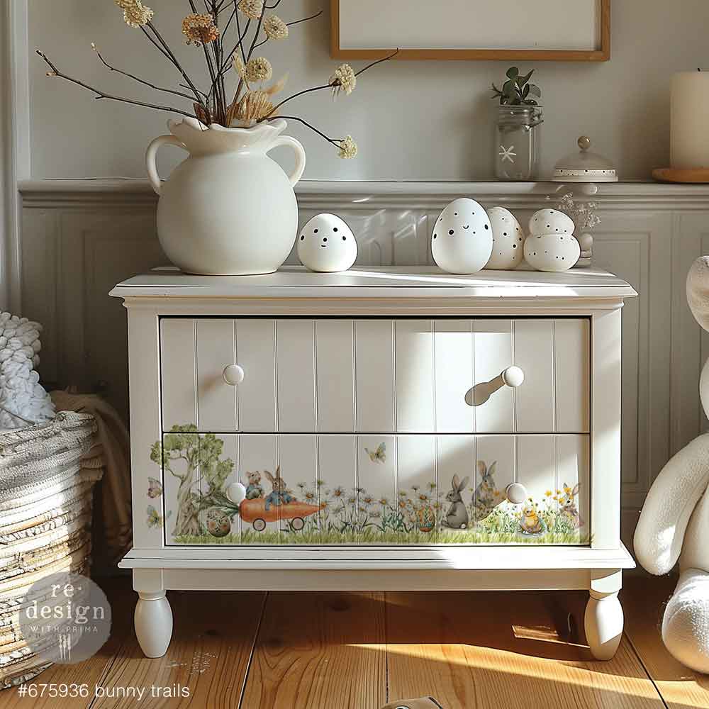 Redesign Decor Transfers “Bunny Trails” 21,5x28 cm - Image 4
