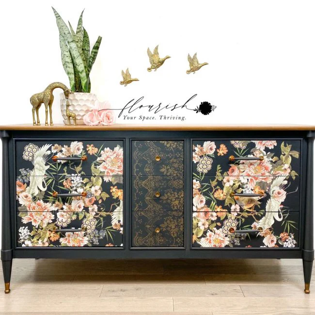 Redesign Decor Transfers "ELEGANCE & FLOWERS" 122 x 89 cm - Image 3