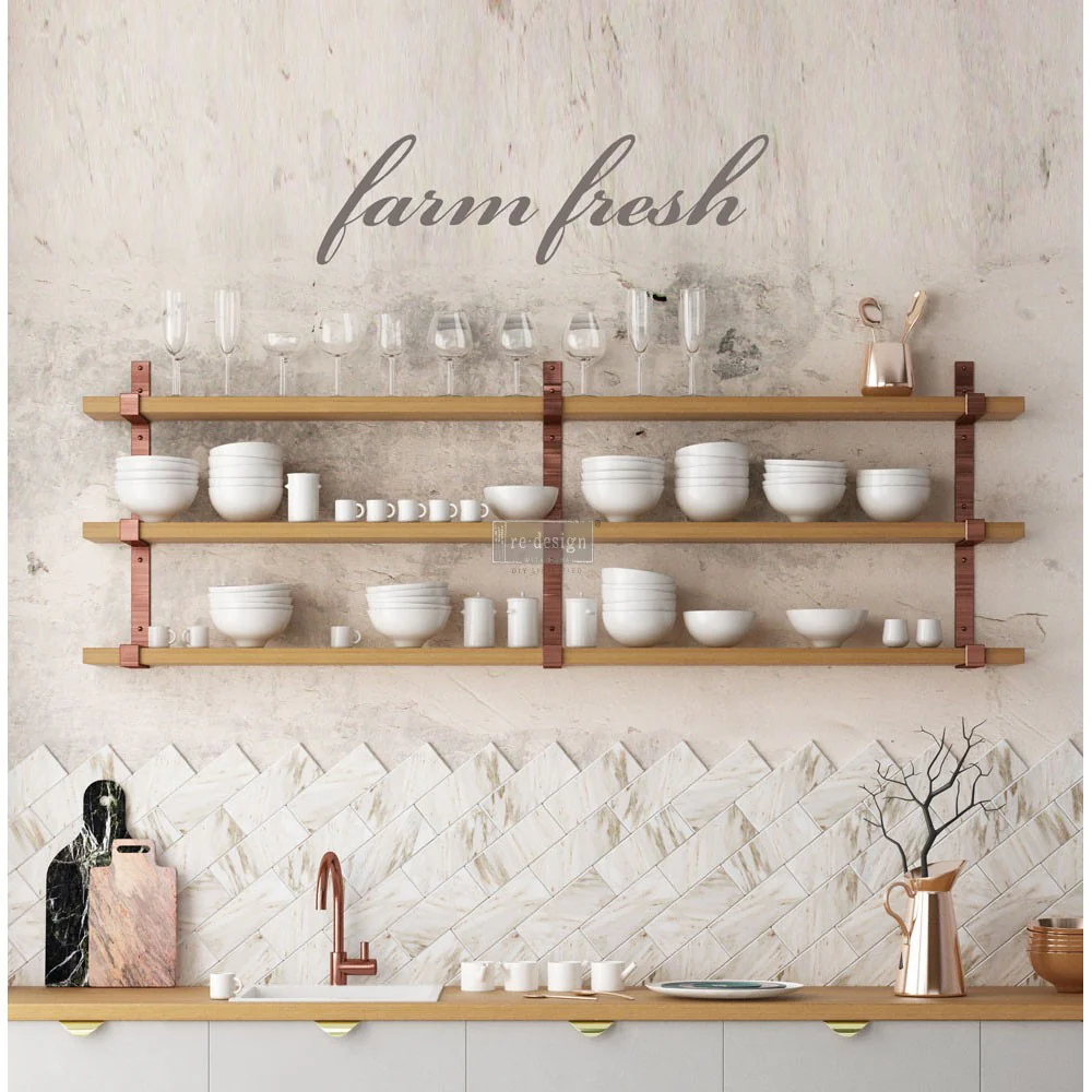 Redesign Decor Transfers "FARM FRESH" 20x69 cm - Image 2