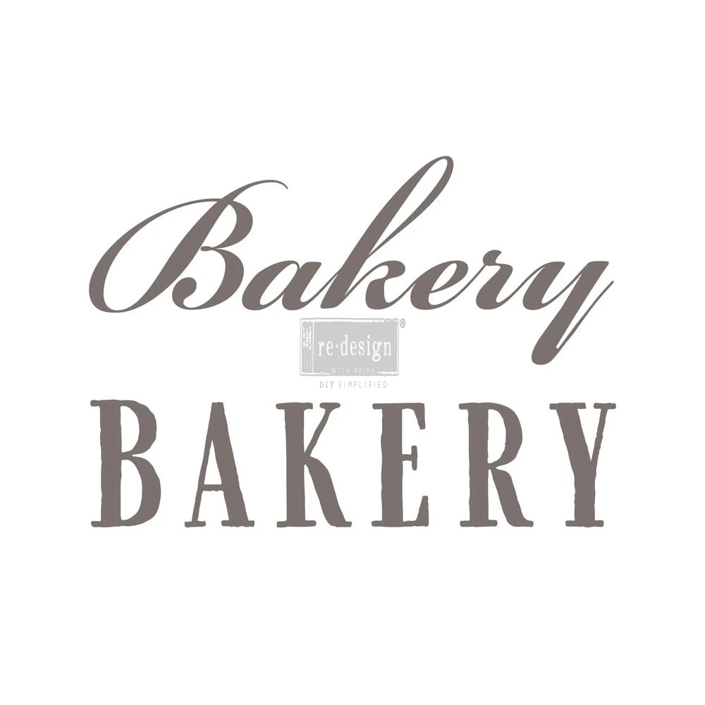 Redesign Decor Transfers "FRESH BAKERY" 25.5x33 cm