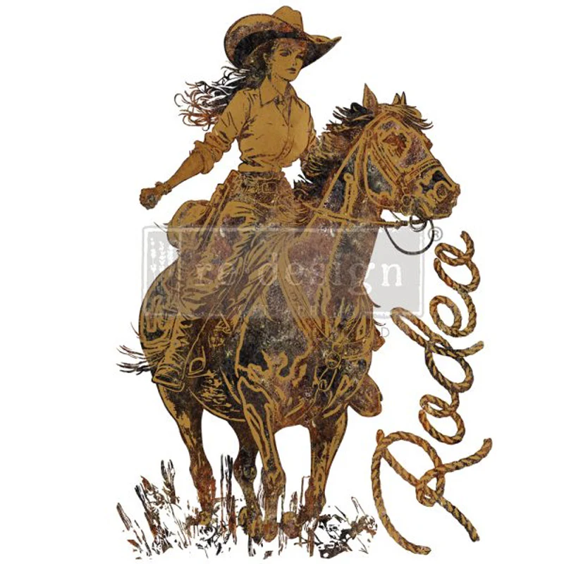 Redesign Decor Transfers " GALLOPING GRACE" 61x89 cm