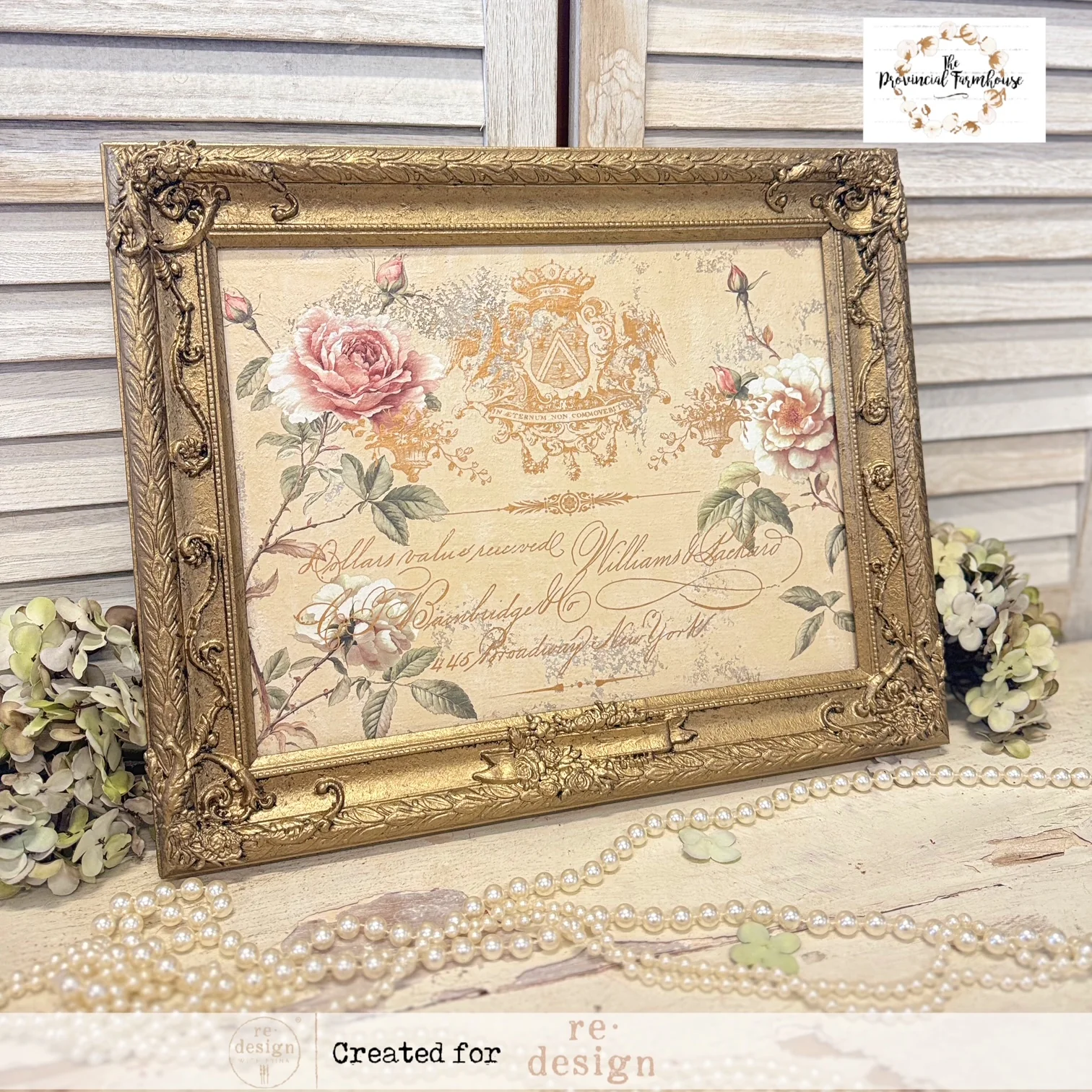 Redesign Decor Transfers “Gentle Symphony” 3 fogli 21,5x28 cm - Image 5