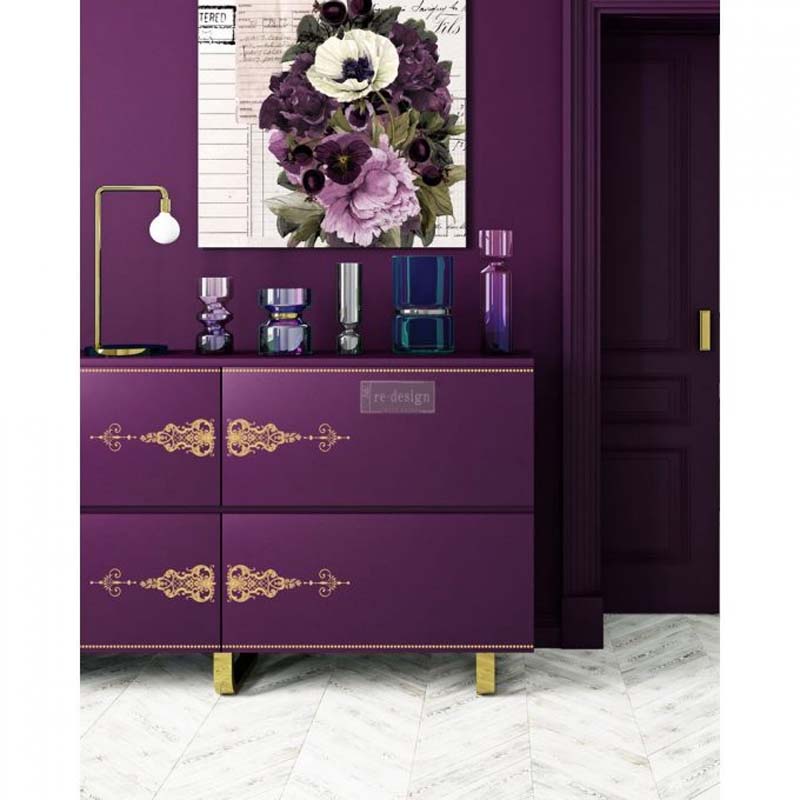 Redesign Decor Transfers "GILDED BAROQUE SCROLLWORK" 43x58 cm - Image 2