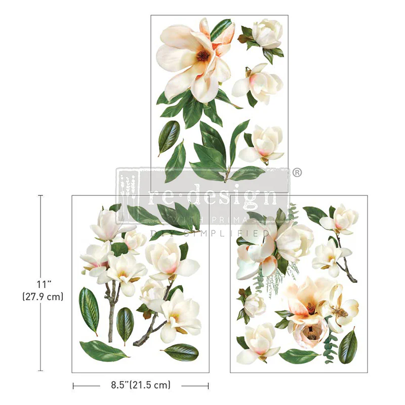 Redesign Decor Transfers “LA GRAN MAGNOLIA” 21,5x28 cm
