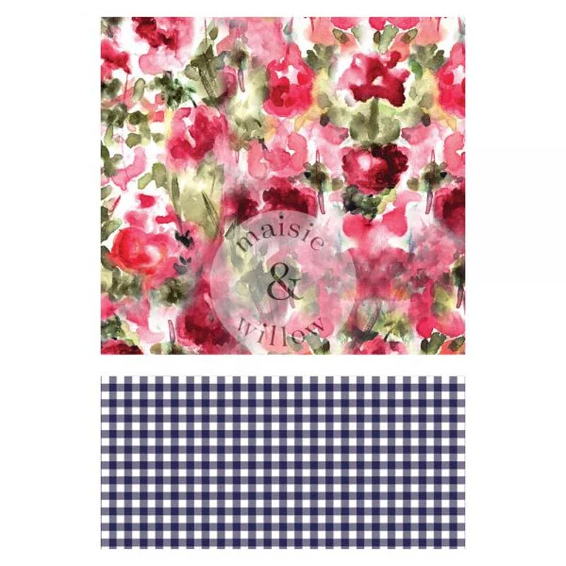 Redesign Decor Transfers “MAISIE & WILLOW-ABSTRACT ROMANCE” 41x58 cm