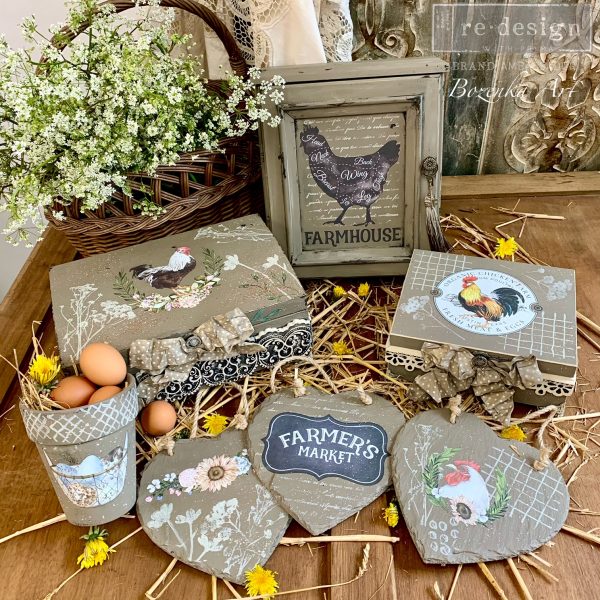 Redesign Decor Transfers "MORNING FARMHOUSE" 15 x 30,5 cm - Image 2