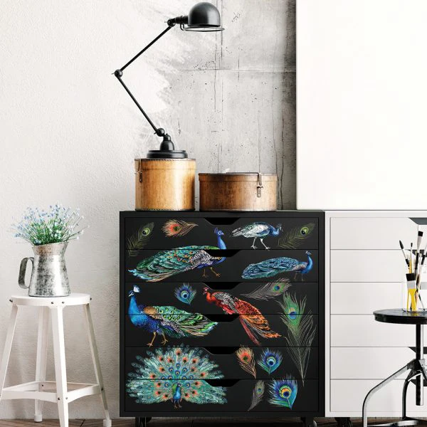 Redesign Decor Transfers "PEACOCK DREAMS" 61 x 81 cm - Image 5