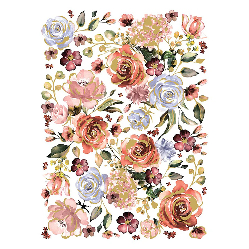 Redesign Decor Transfers "ROSE & ROUGE" 61 x 89 cm