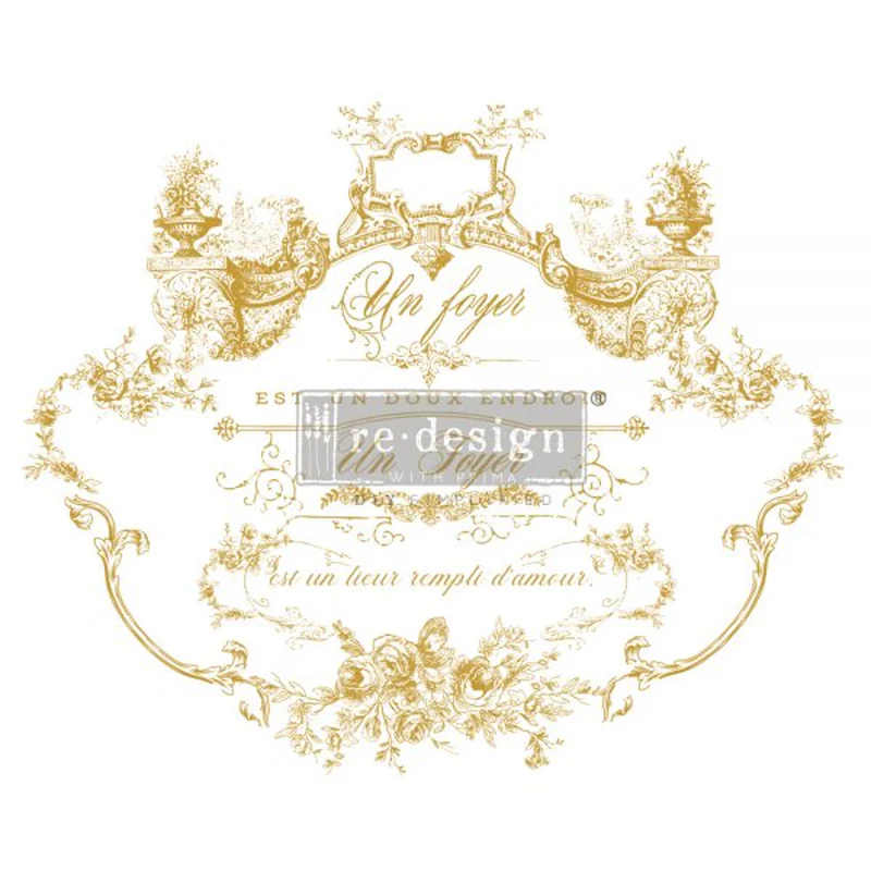 Redesign Decor Transfers "LOVELY SCRIPT" 61 x 86 cm