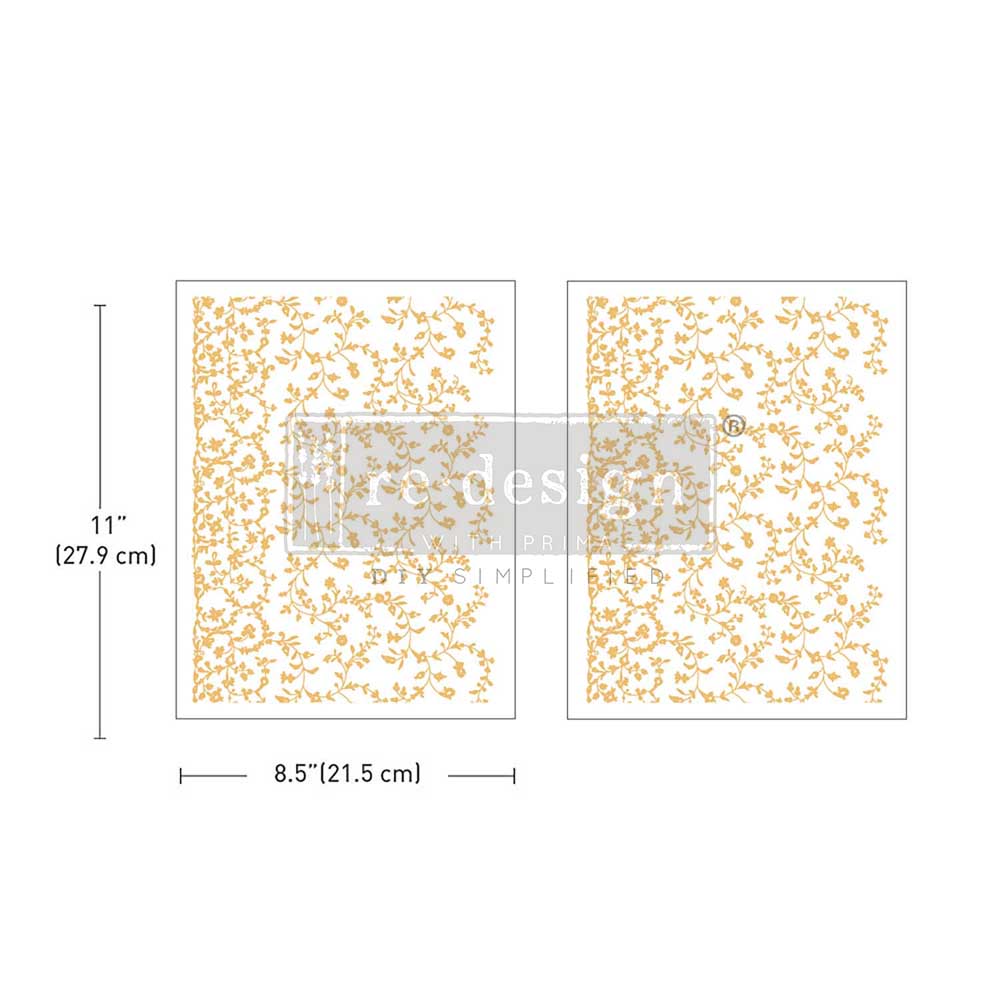Redesign Decor Transfers “Vineyard Elegance” 21,5x28 cm