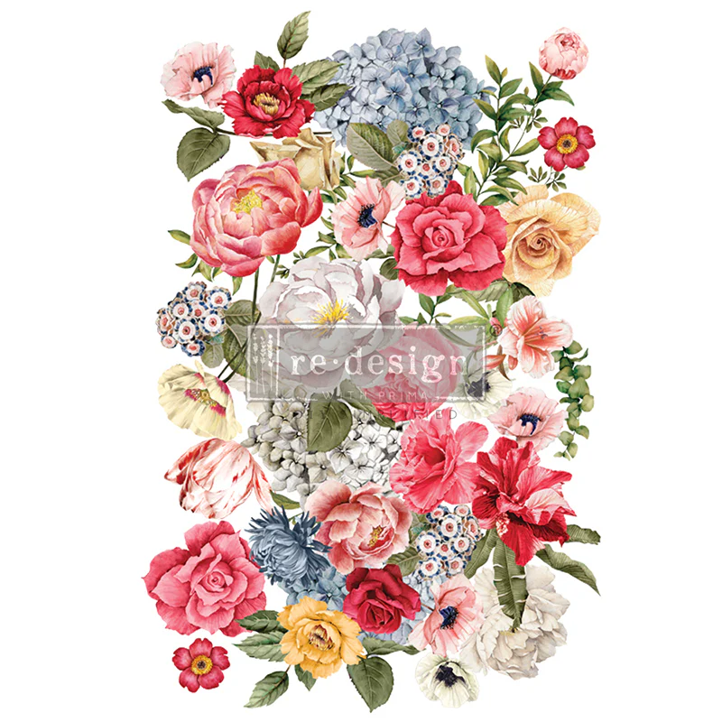 Redesign Decor Transfers "WONDROUS FLORAL II" 60 x 91,5 cm