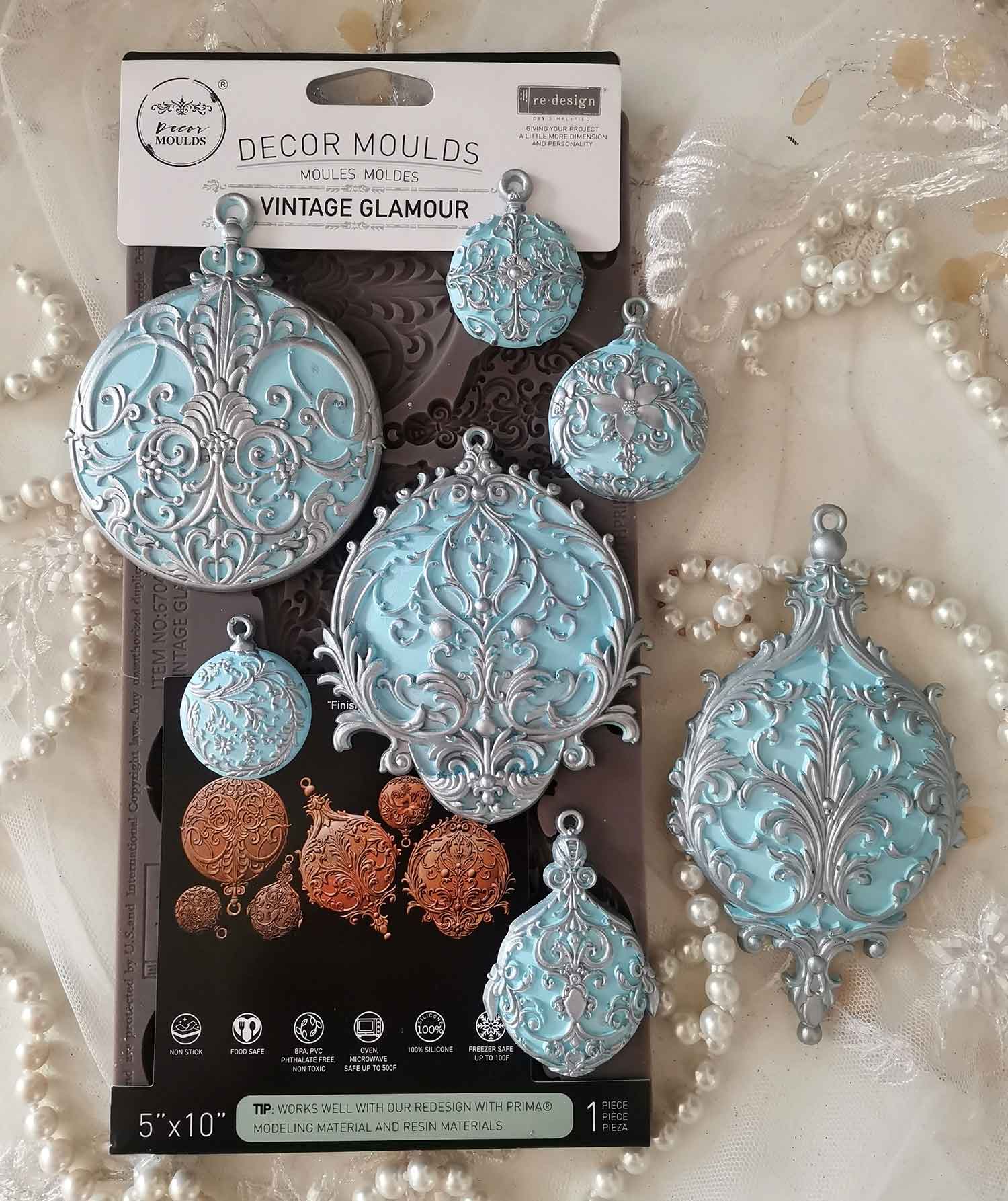 Redesign Decor Moulds "VINTAGE GLAMOUR" 12 x 25 cm - Image 4