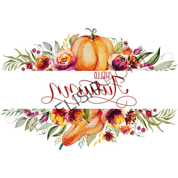 Stampa Trasferibile “AUTUNNO, PURPLE AUTUMN” 28×40 cm - Image 2