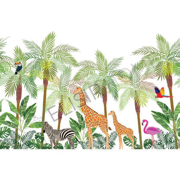 Stampa Trasferibile "BABY, ANIMAL SAFARI" 28x40 cm - Image 2