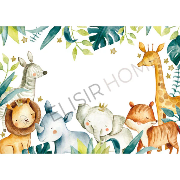 Stampa Trasferibile "BABY, SWEET SAVANA" 28x40 cm - Image 2