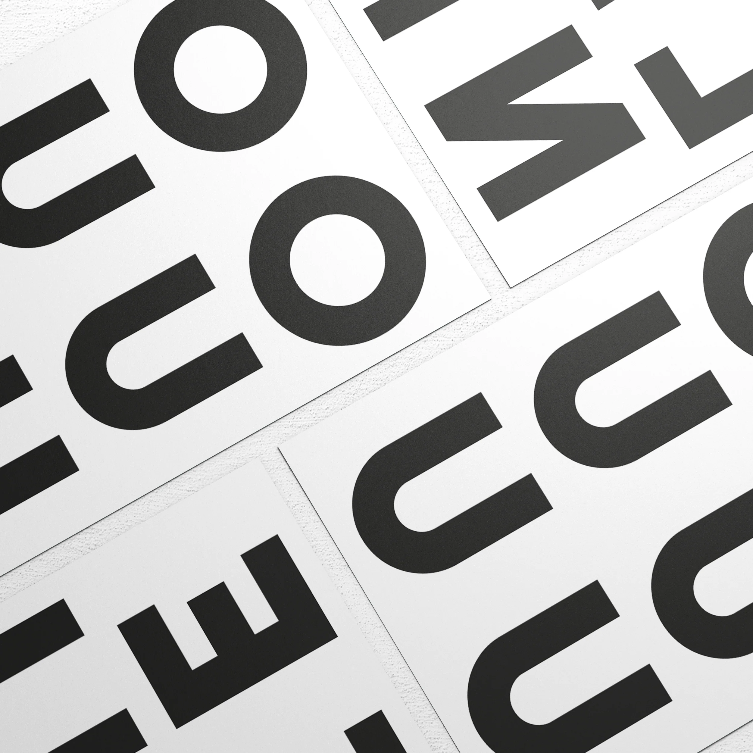 Stampa Trasferibile “LETTERE DELL'ALFABETO FONT SANS SERIF” 28×42 cm - Image 2