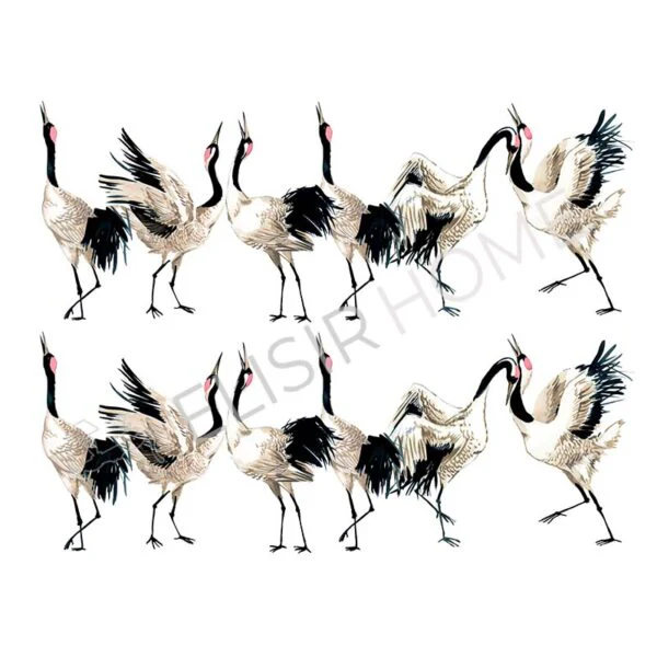 Stampa Trasferibile "PRIMAVERA, BIRDS DANCE" 28X40 cm - Image 2