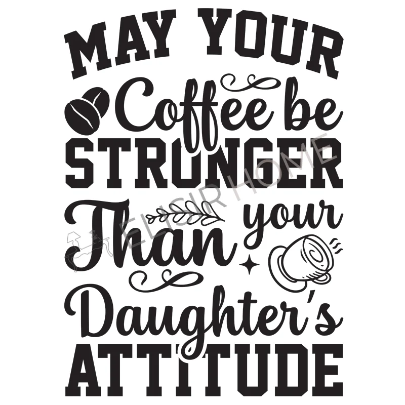 Stampa Trasferibile “SCRIPT, COFFEE” 28×40 cm - Image 2