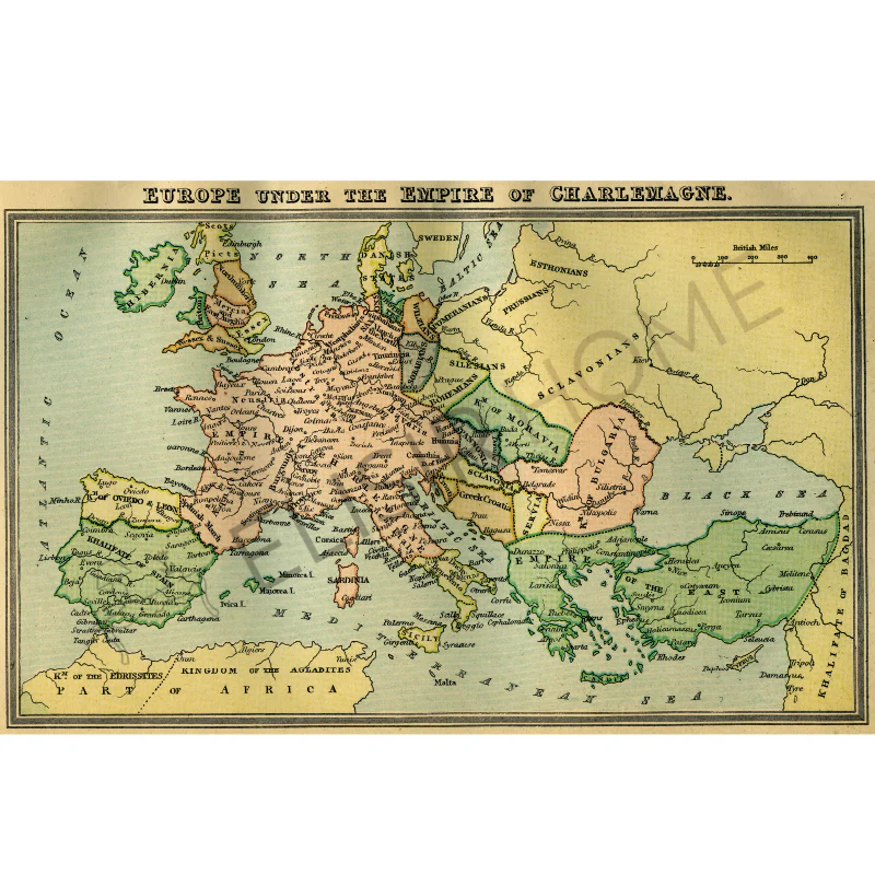 Stampa Trasferibile "VINTAGE, CARTINA" 26x40 cm - Image 2