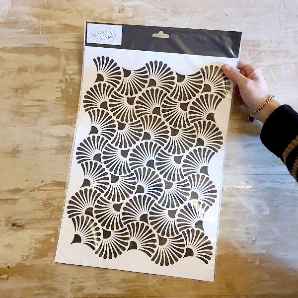 Stencil “Déco”, Magic Paint, riutilizzabile, 42×29.7 cm