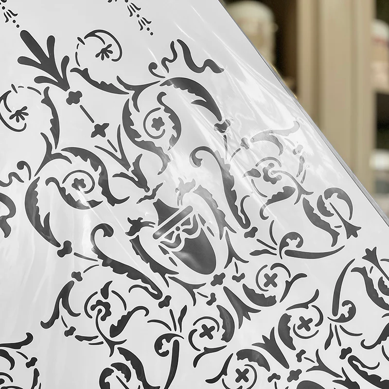 Grande Stencil Grottesca con Drappi - Image 4