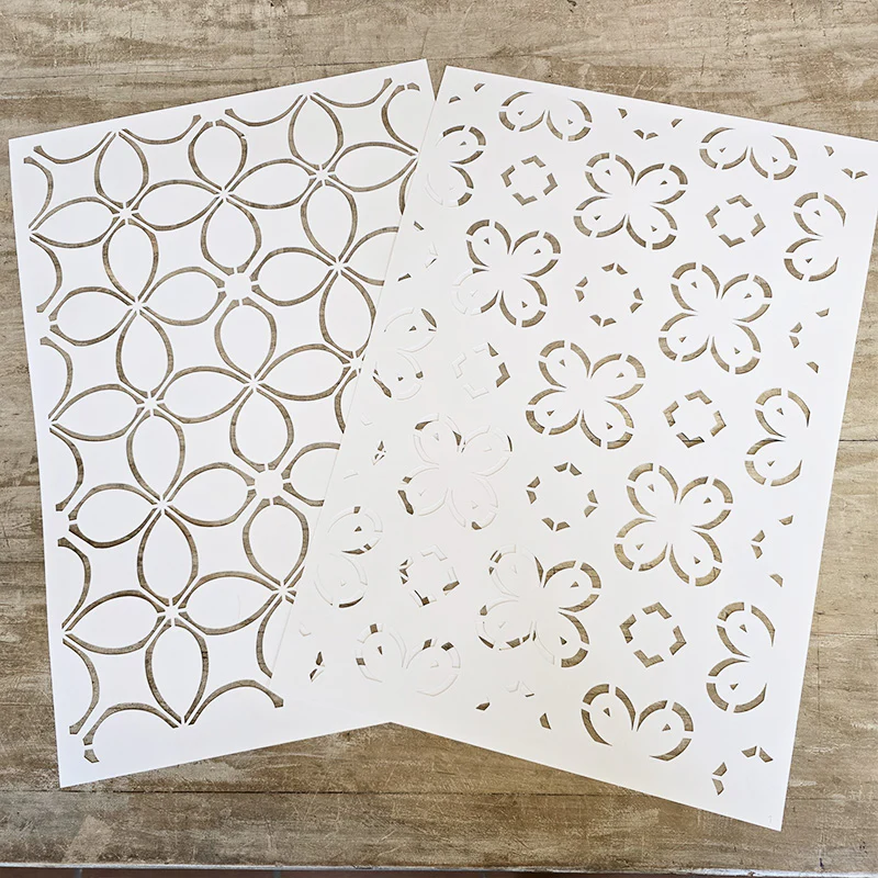 Stencil “Primavera”, Magic Paint, riutilizzabile, 30×42 cm