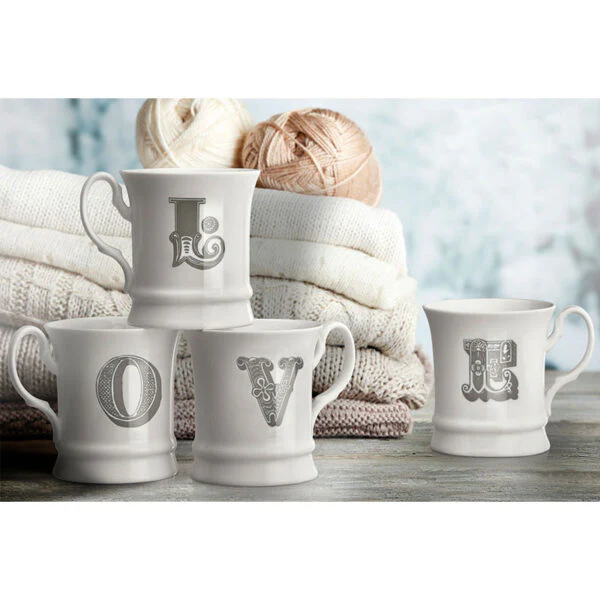 Tazza "Letter Mug - O", Livellara Milano - Image 3
