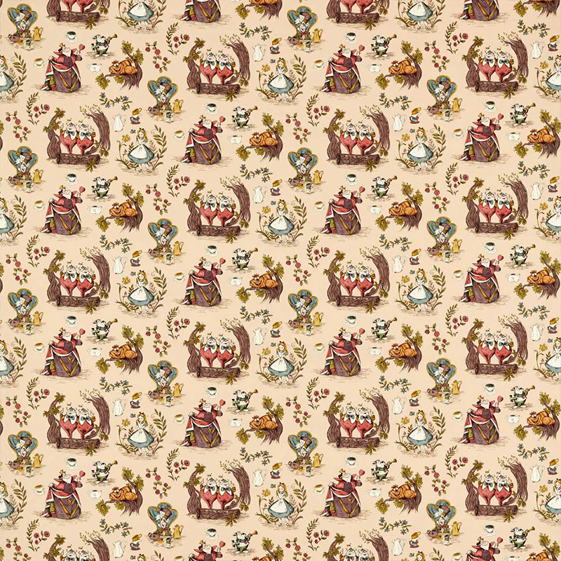 TESSUTO "ALICE IN WONDERLAND HUNDREDS & THOUSANDS" - Disney x HOME - Sanderson
