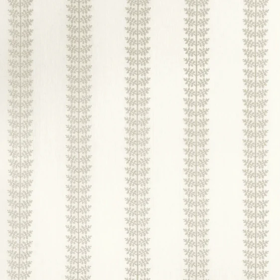 TESSUTO "Amble Embroidery Panna" boxwood | THIBAUT