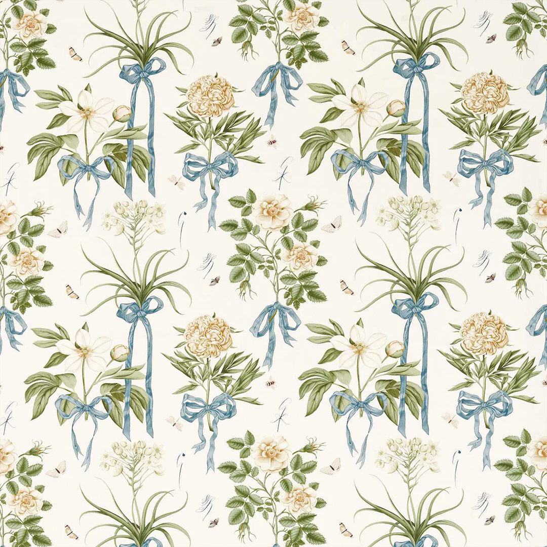 TESSUTO "CUPID'S BEAU - QUINCE/CHALK" - Giles Deacon - SANDERSON