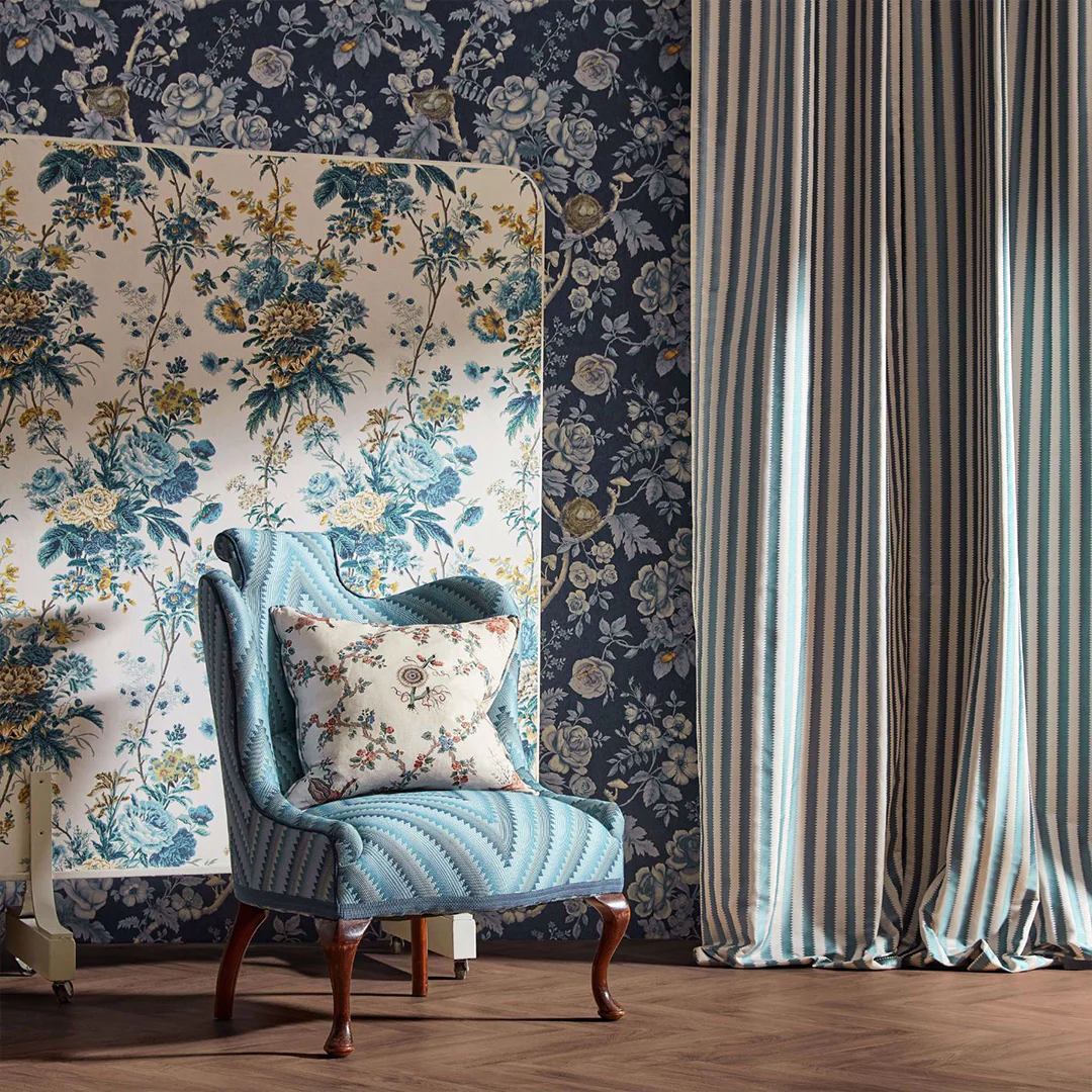 TESSUTO "DAZZLE - WOAD" - Giles Deacon - SANDERSON - Image 2