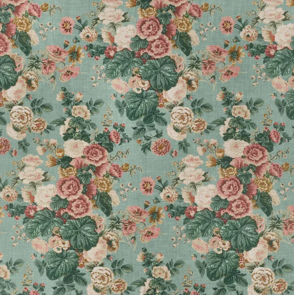 TESSUTO "Hidcote Rosa scuro" boxwood | THIBAUT