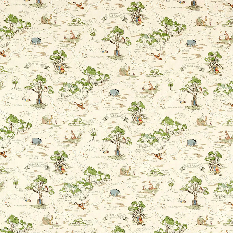 TESSUTO "HUNDRED ACRE WOOD CASHEW" - Disney x HOME - Sanderson