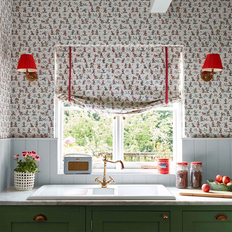 TESSUTO "MICKEY & MINNIE BLANCMANGE" - Disney x HOME - Sanderson - Image 2