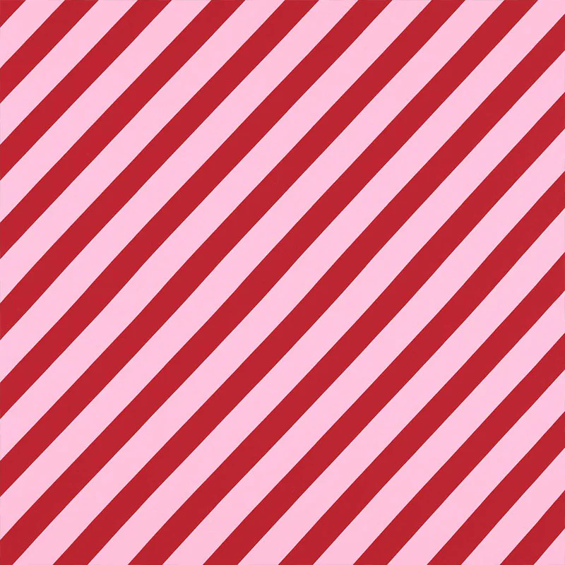 Tessuto “PAPER STRAW STRIPE RUBY/ROSE” | HARLEQUIN