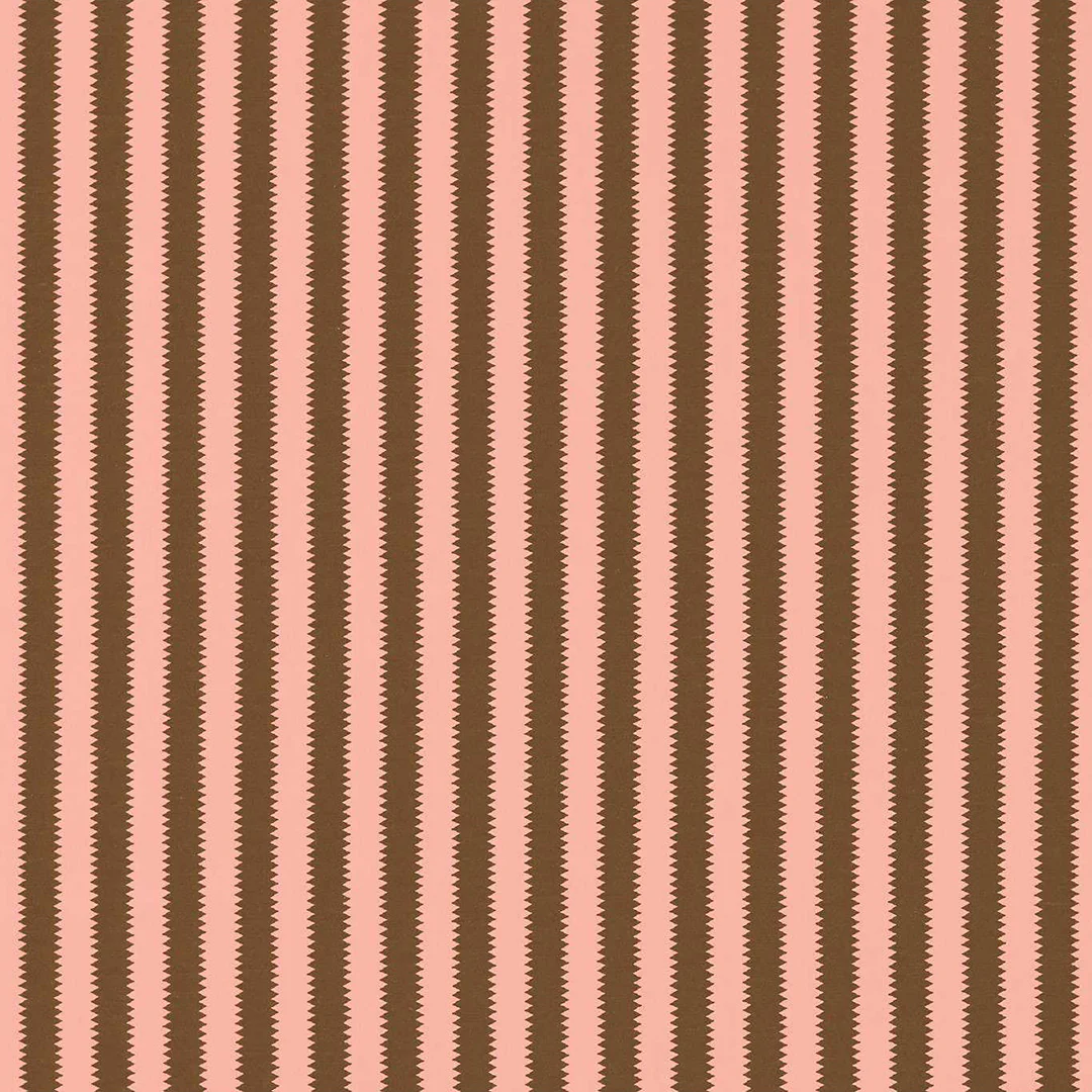 TESSUTO "REGENCY APERIGON PUTTY/WALNUT" - Giles Deacon - SANDERSON